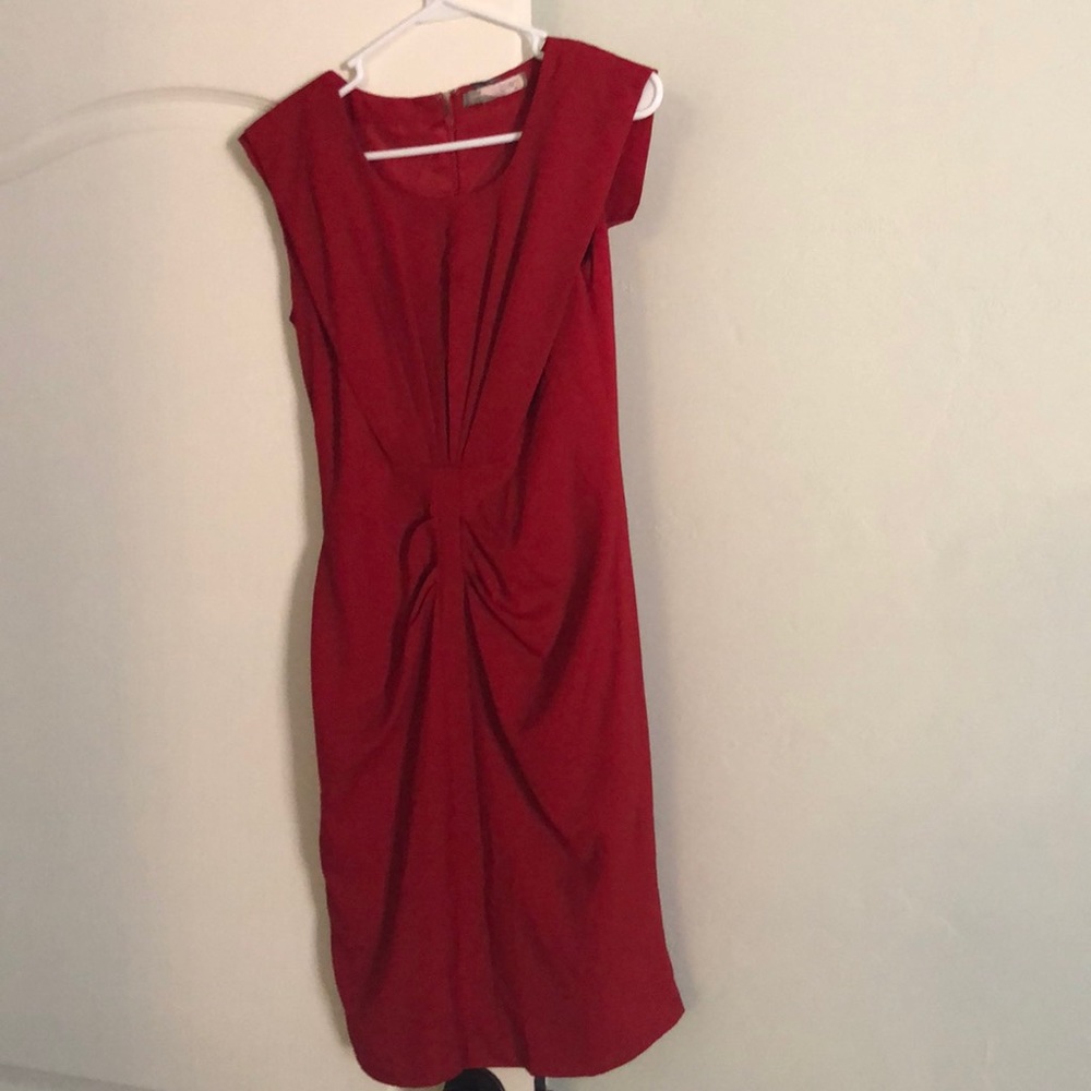 Red dress